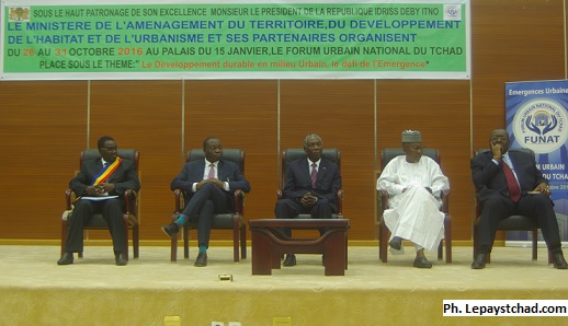 Un forum pour l’urbanisation de villes du Tchad