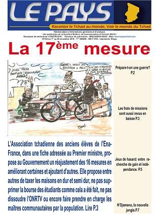 La Une du N°033