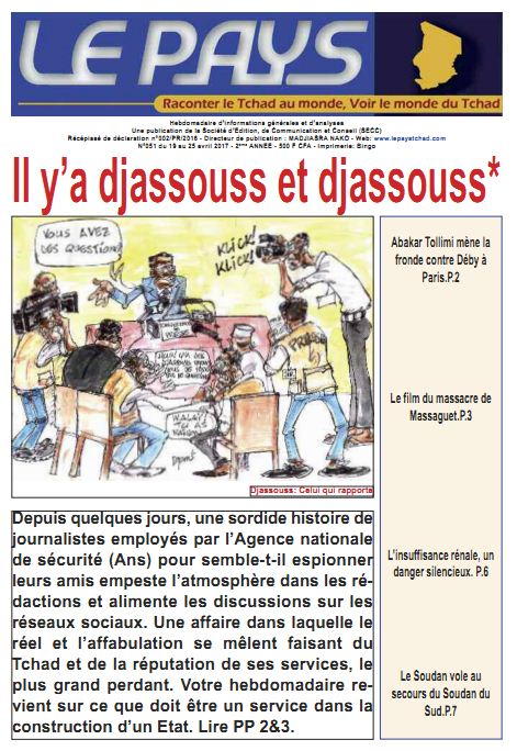 La Une du N°051