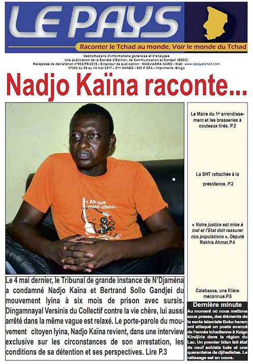 La Une du N°052