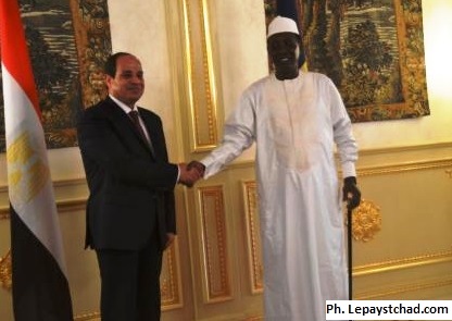 Déby et Al-sisi déterminés pour combattre le terrorisme en Afrique