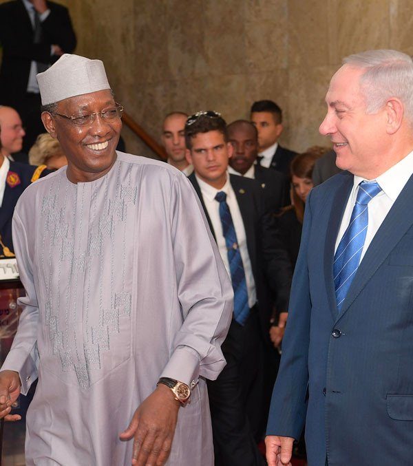 Première visite d’un président tchadien en Israël