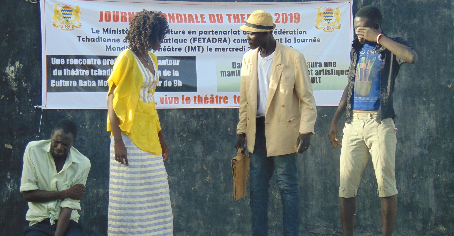 Le Tchad célèbre le théâtre 1