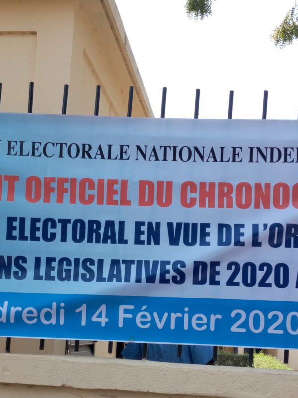 L’intégralité du chronogramme de la Céni
