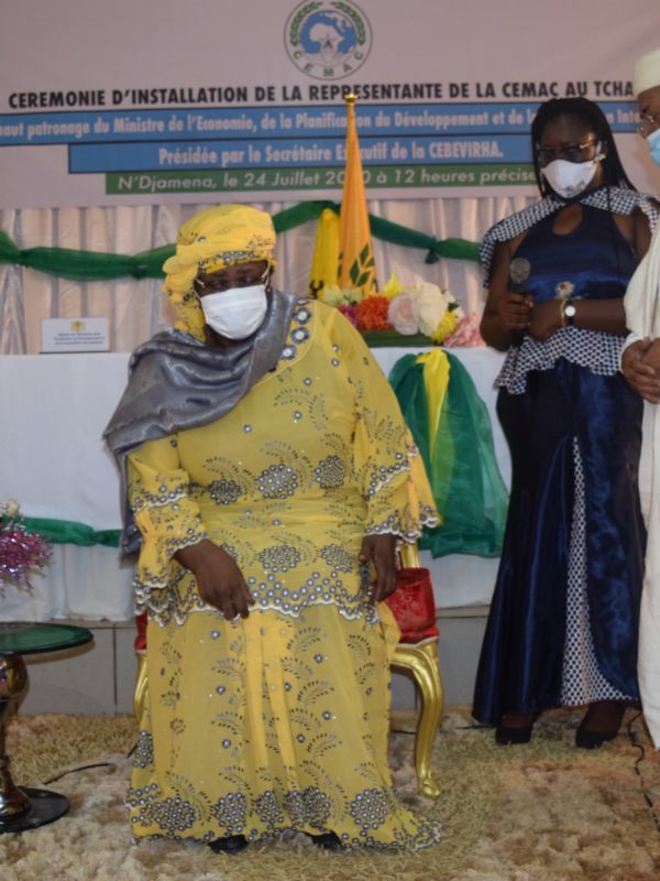 Ngarmbatna O. Soukate officiellement installée dans ses fonctions de représente résidente de la Cemac au Tchad