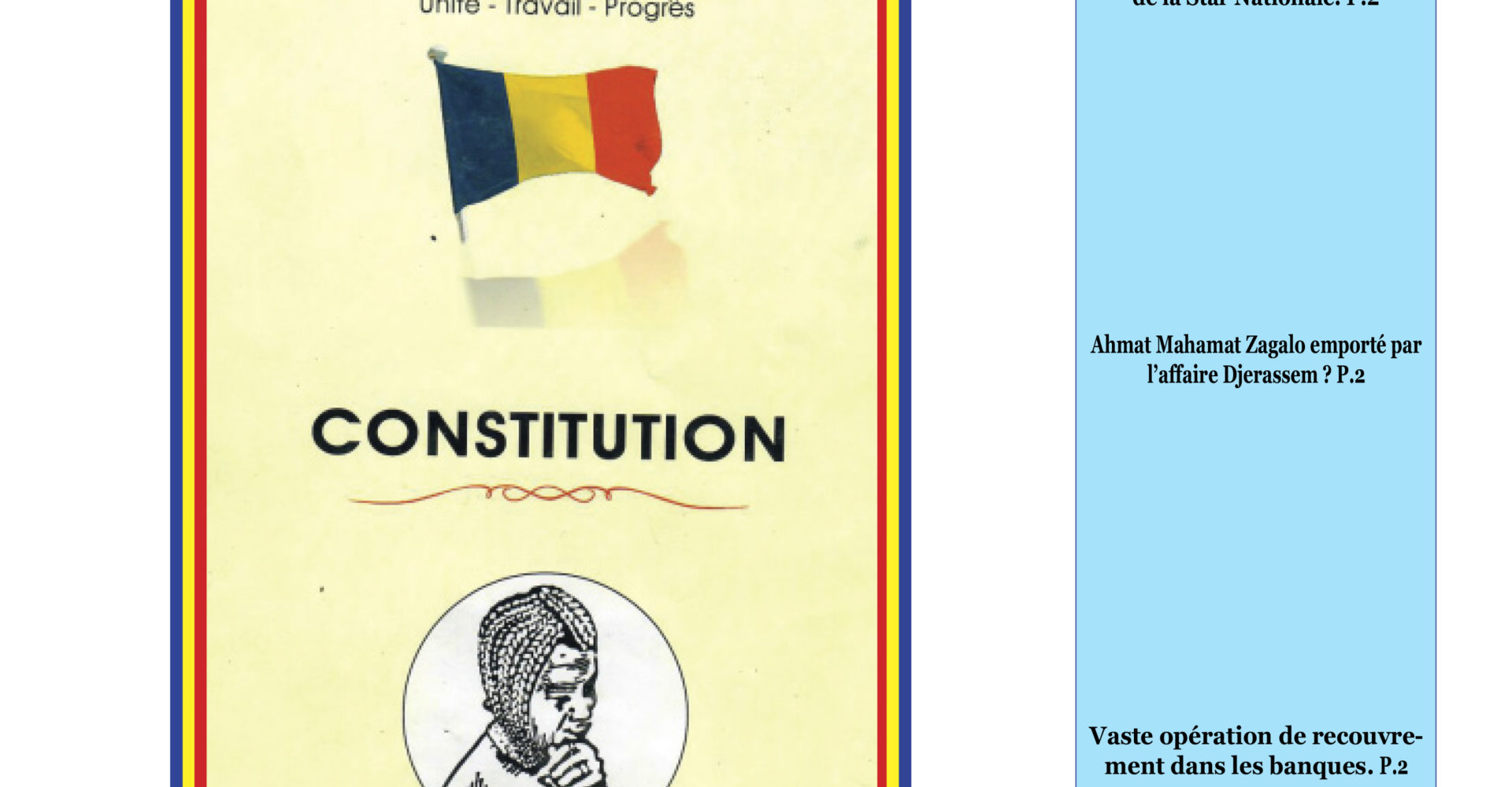 A la Une de votre hebdomadaire no 166 paru ce jeudi 24 septembre 2020 1