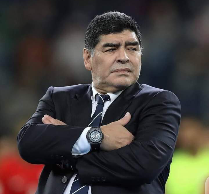 Diego Maradona tire sa révérence à l'âge de 60 ans. 1