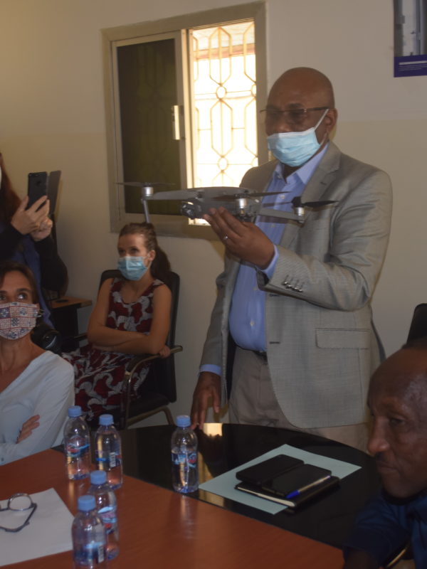 L’Ong humanité et inclusion dote le Hcnd de 3 drones