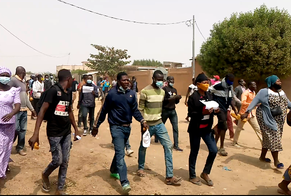 Marche acte 3: le grand rassemblement de Gassi rapidement dispersé