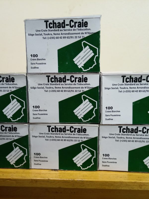 La première entreprise de production de craies est lancée au Tchad