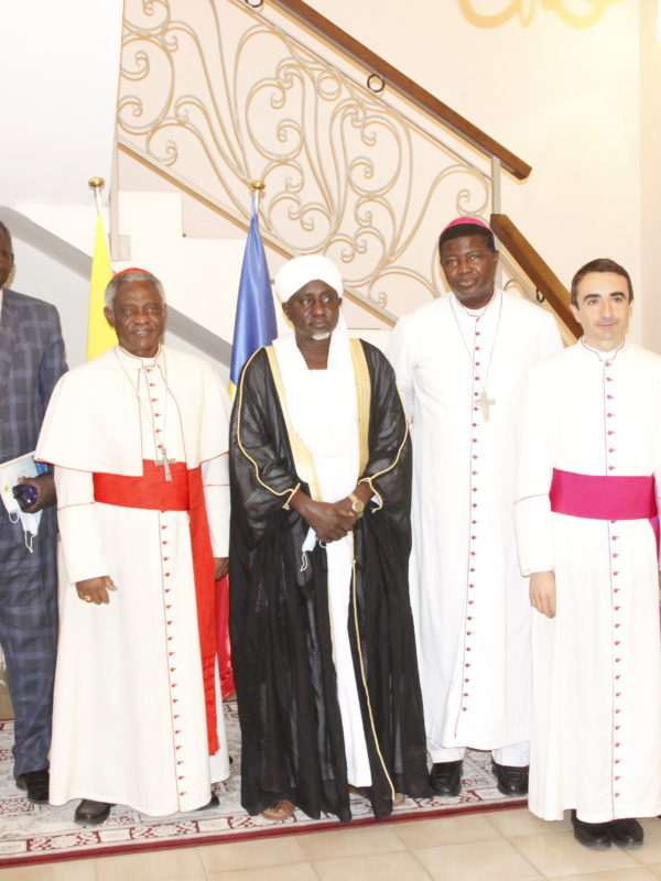 Le Cardinal Peter Turkson reçoit les leaders religieux