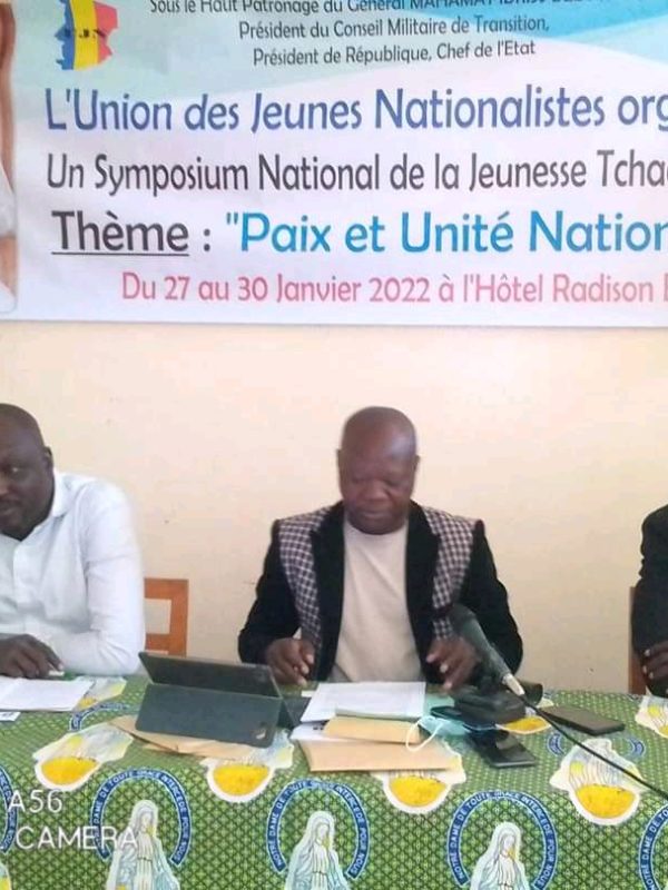 Un symposium national de la jeunesse tchadienne prévu du 27 au 30 janvier 2022 à N’djaména
