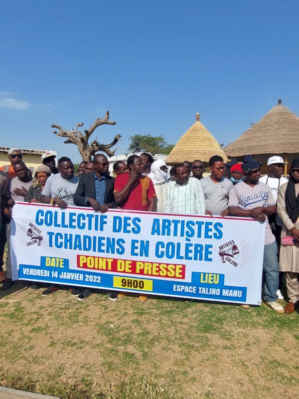 Les artistes tchadiens vent debout contre le Butdra, l’Onpta et le ministère de tutelle