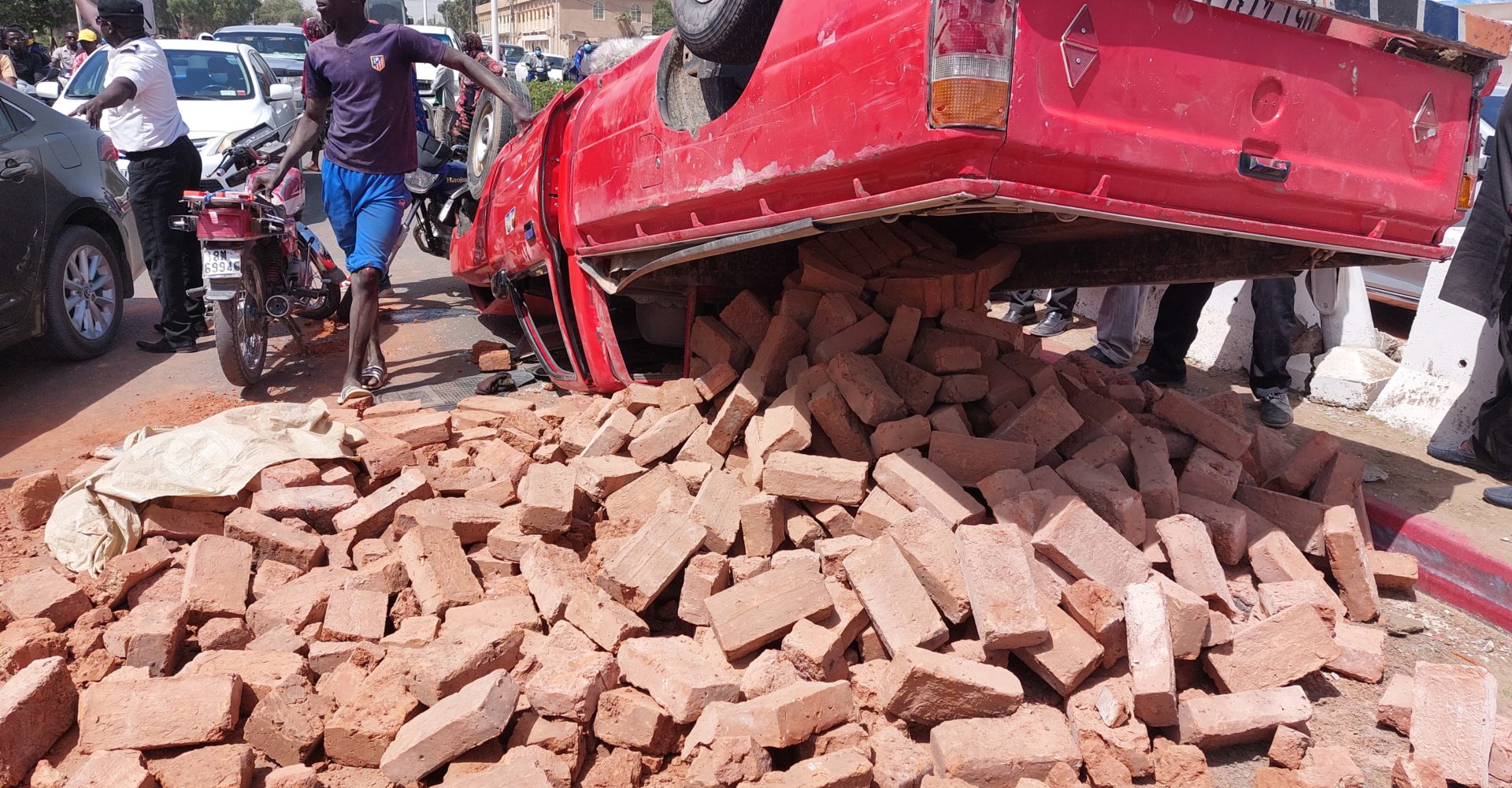 Un accident mortel sur l'avenue Mobutu 1