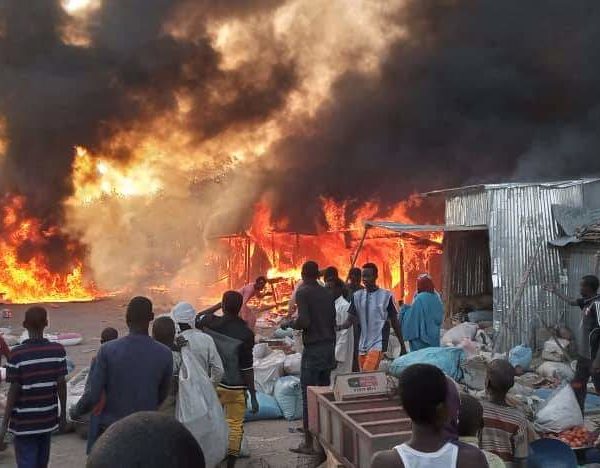 Une partie du marché Djougoulié a pris feu 