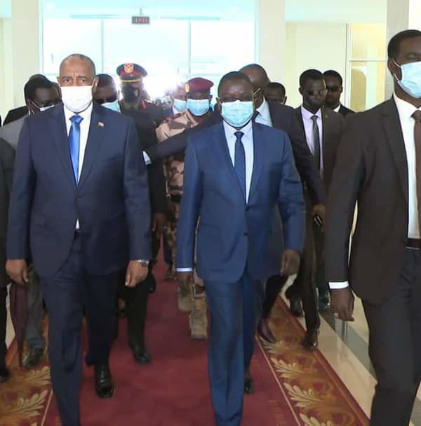 Le président de la transition soudanaise en visite de travail au Tchad