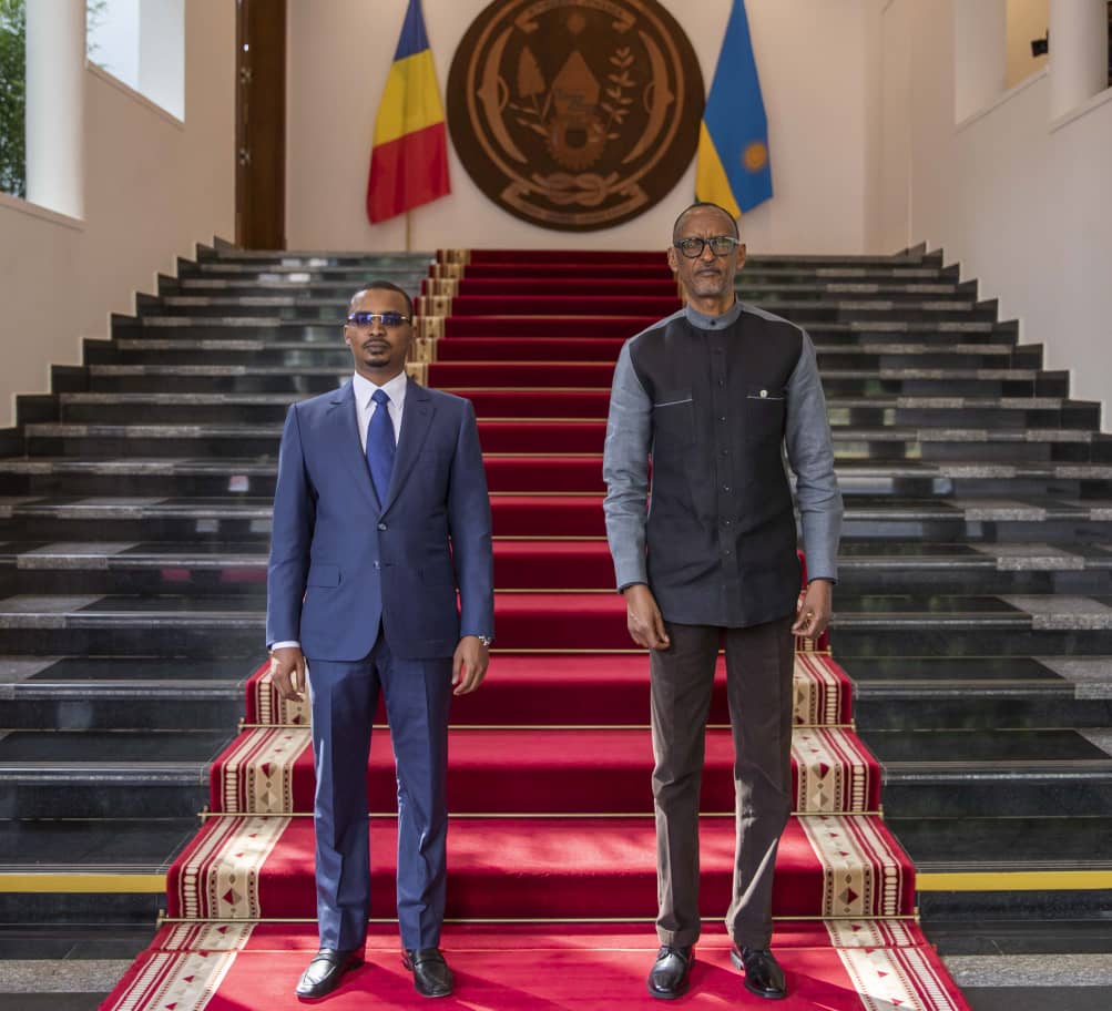 Mahamat Idriss Déby en visite officielle à Kigali au Rwanda 1