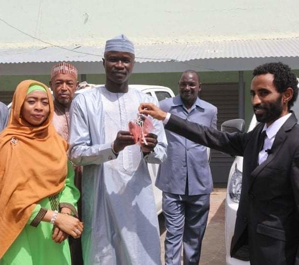 Des moyens roulants offerts au conseil national de la jeunesse du Tchad