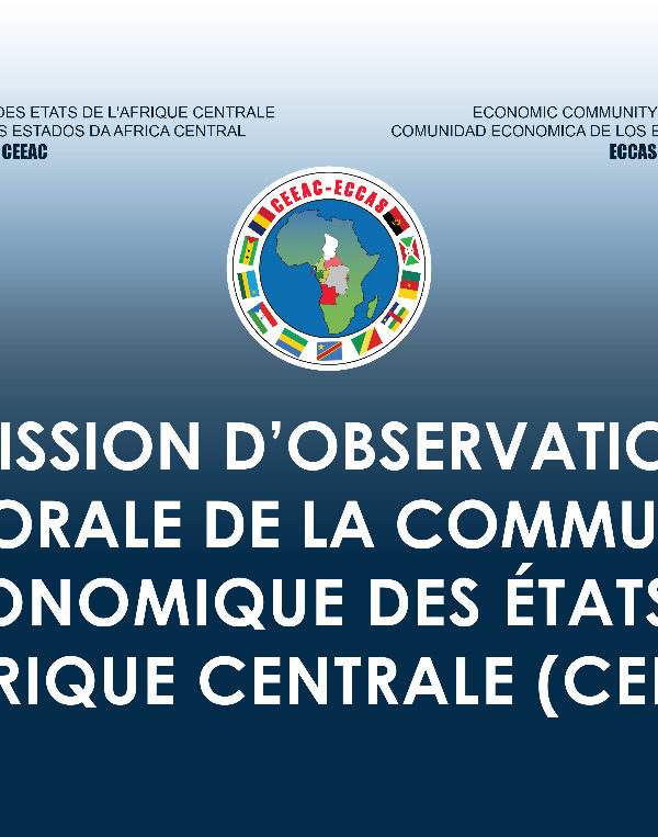 Arrivée au Congo de la mission d’observation électorale de la Ceeac