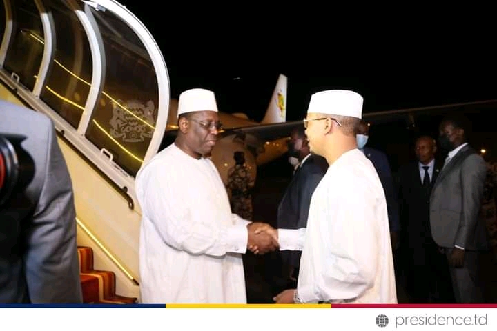 Le président sénégalais est en visite au Tchad 1