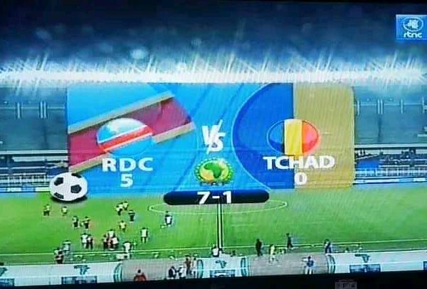 Le Tchad battu 5-0 par la Rdc