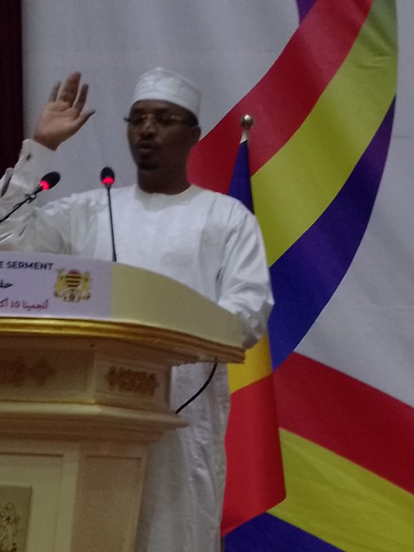 Mahamat Idriss Déby est investi Président de la République
