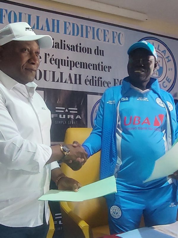 Foullah Édifice portera les maillots de l’équipementier belge Fura