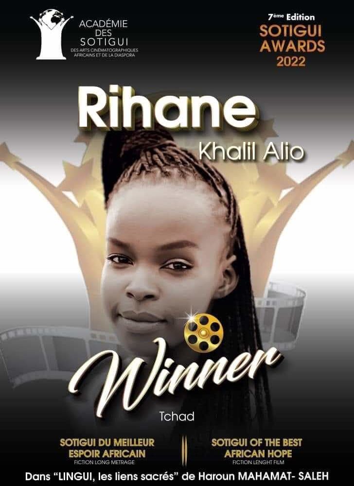 Rihane Khalil Alio élu meilleur espoir africain 1