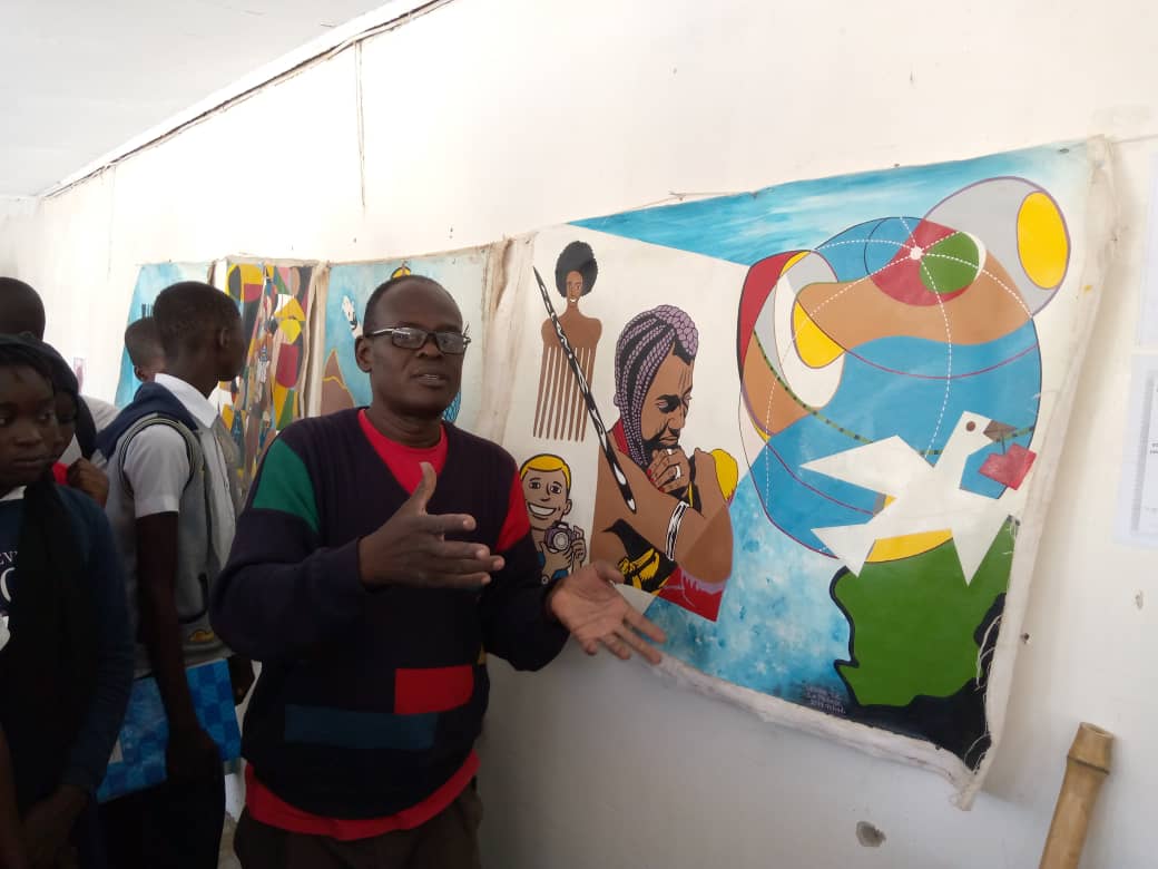 Une exposition d'art fait découvrir les grandes figures africains 1