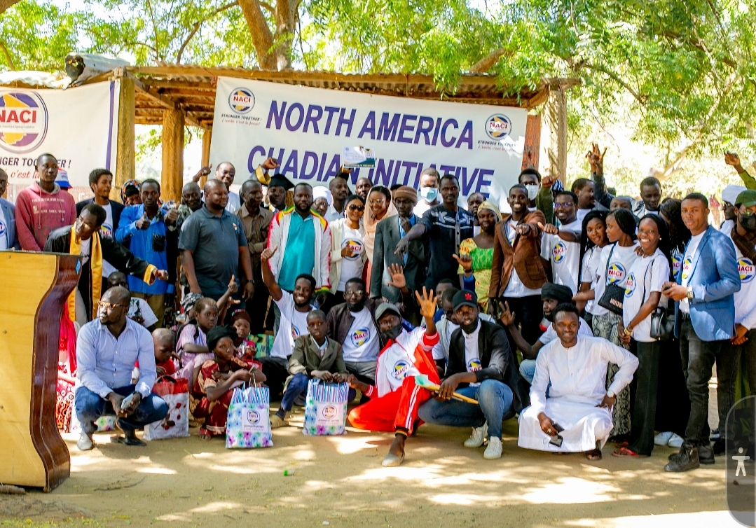 North America Chadian initiative (Naci) porte assistance aux sinistrés de Toukra arabe 1