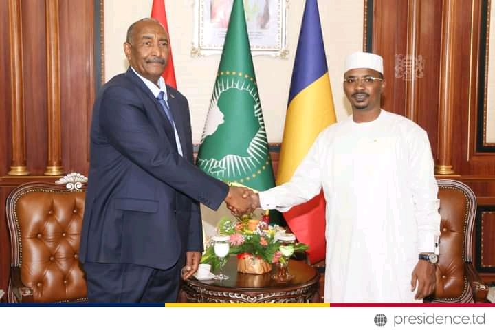 Le Président de transition du Soudan est en visite de travail à N’Djamena 1