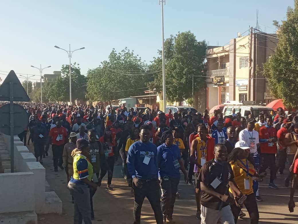 Plus de 4000 personnes mobilisées pour la grande marche sportive de Mercato 1