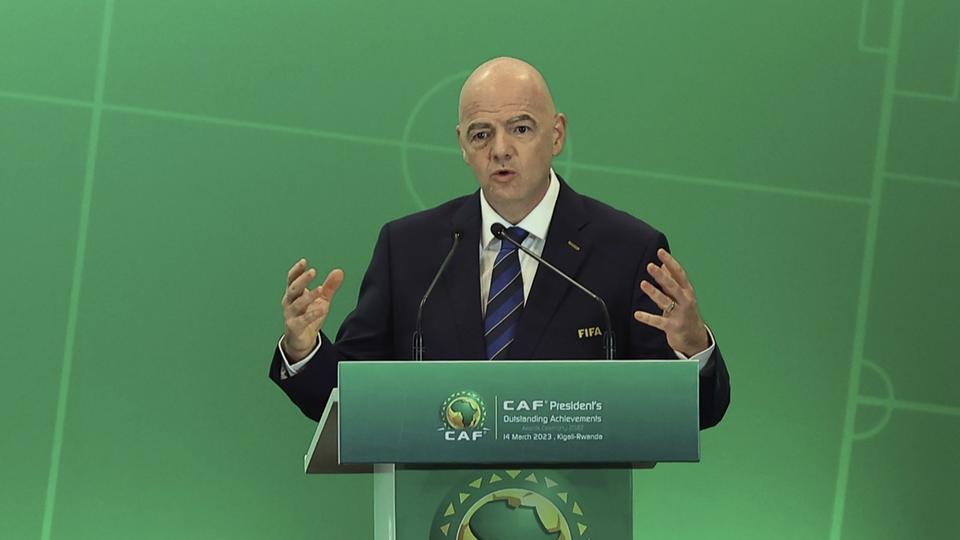 Gianni Infantino, réélu à la tête de la Fifa 1
