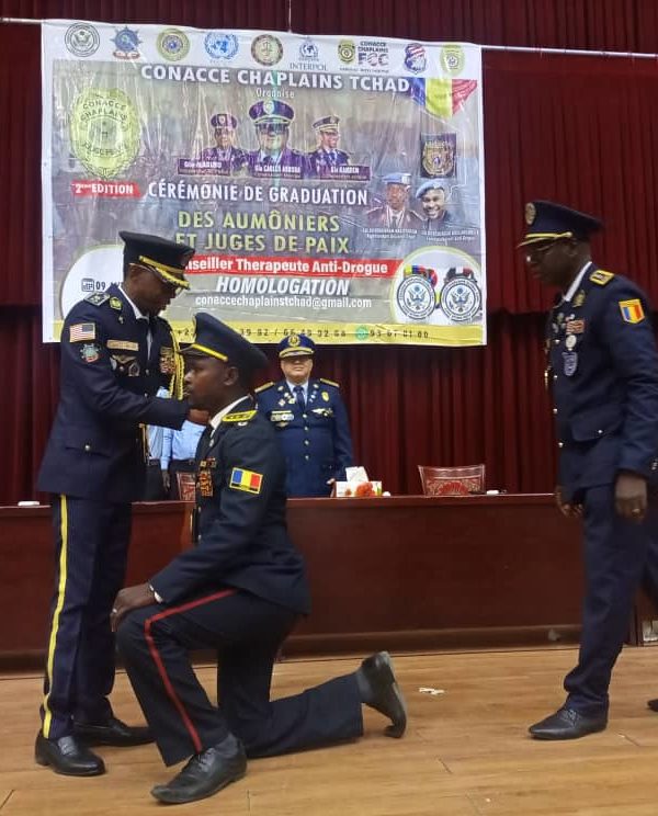 La Conacce Chaplains Tchad gradue les aumôniers médiateurs et juges de Paix