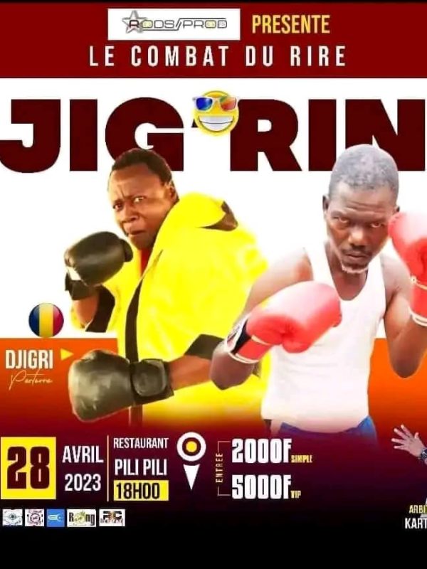 Le Djig Ring : le combat du rire entre le Cameroun et le Tchad aura lieu ce vendredi 28 avril