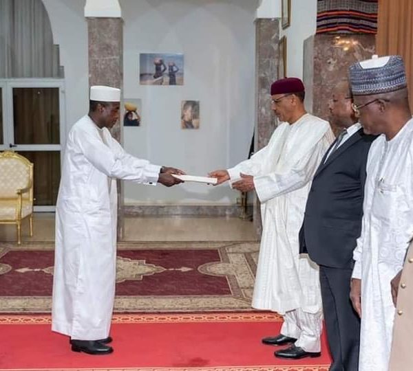 L’Ambassadeur du Tchad au Niger présente ses lettres de créances