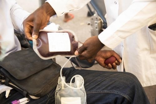 Au  Tchad moins de 10% de la population sont donneurs de sang 1