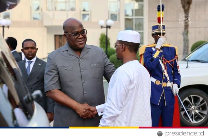 Félix Tshisekedi termine sa visite de travail au Tchad 1