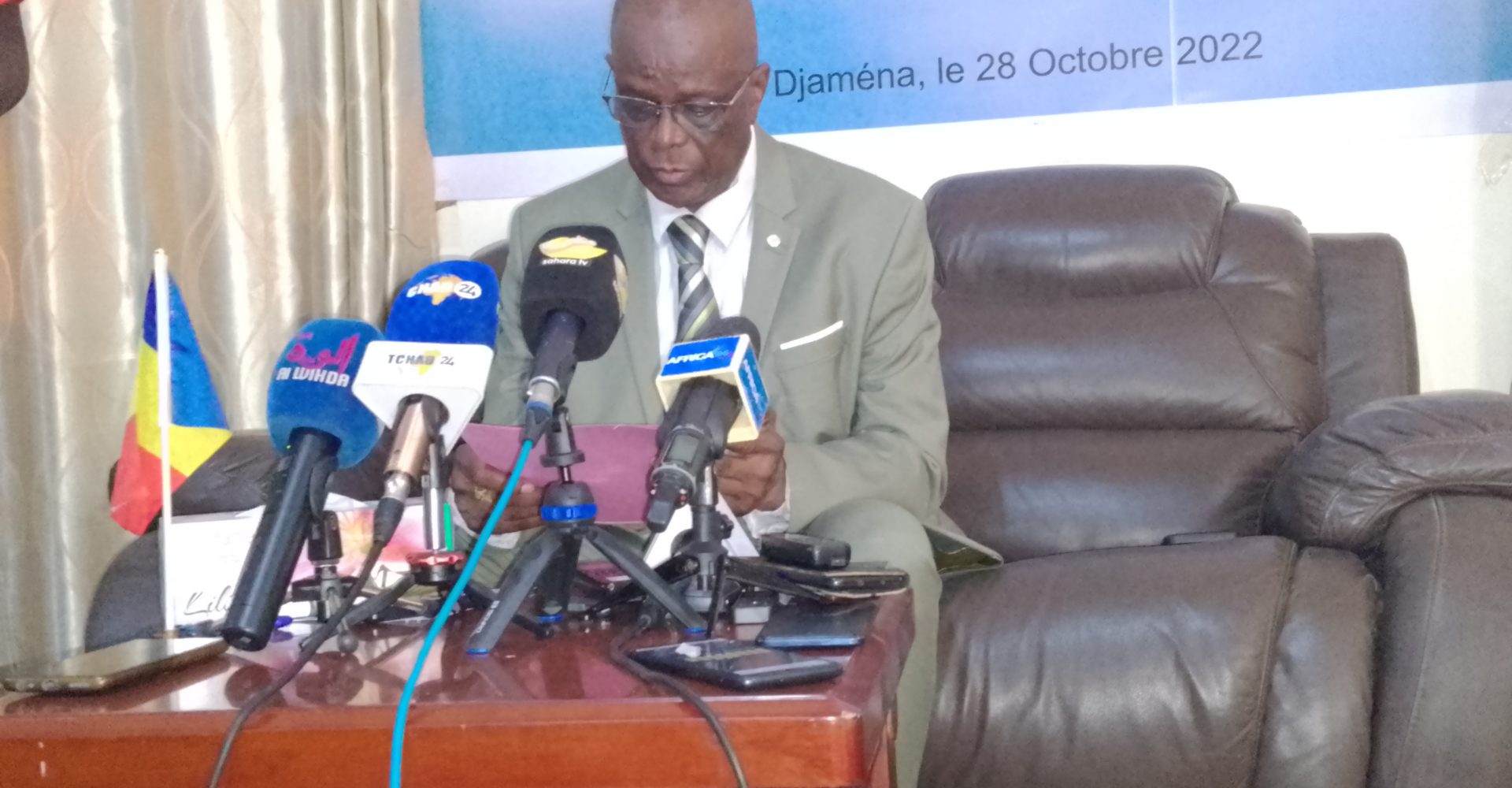 Emmanuel Nadingar appelle à la paix pour le développement du Tchad 1