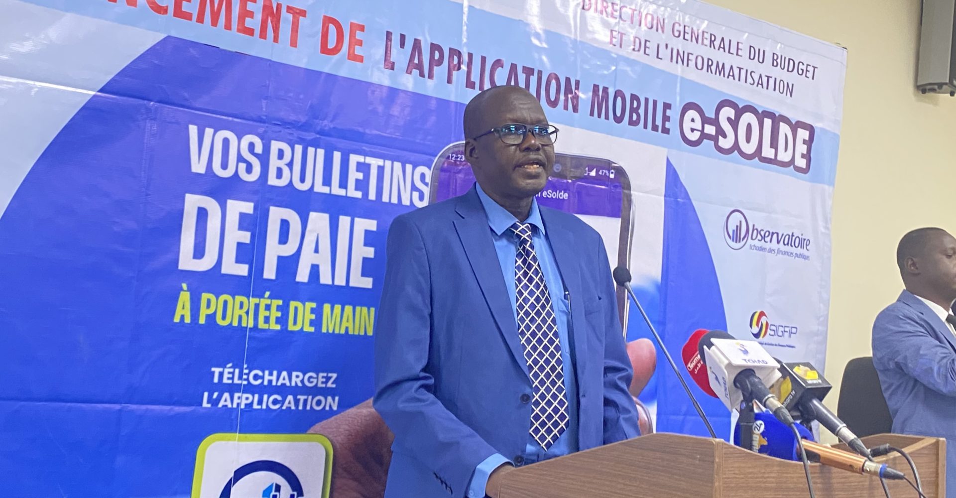 Tchad : Lancement  de l’application e-solde pour les services financiers 1