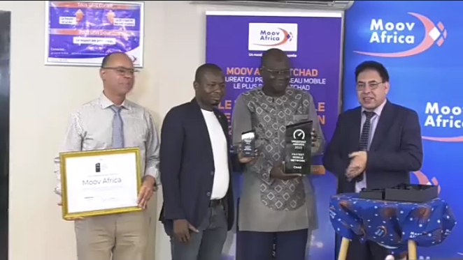 Moov Africa certifié réseau internet le plus rapide au Tchad 1