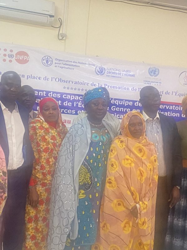 Égalité et équité de genre au Tchad  :  le ministère de la femme et la Fao renforce les  capacités de l’équipe de l’Opeg en mobilisation des ressources et communication