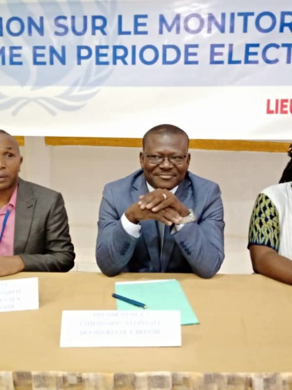 Tchad: le Hcdh forme les acteurs de la société civile sur le monitoring des droits de l’homme en période électorale