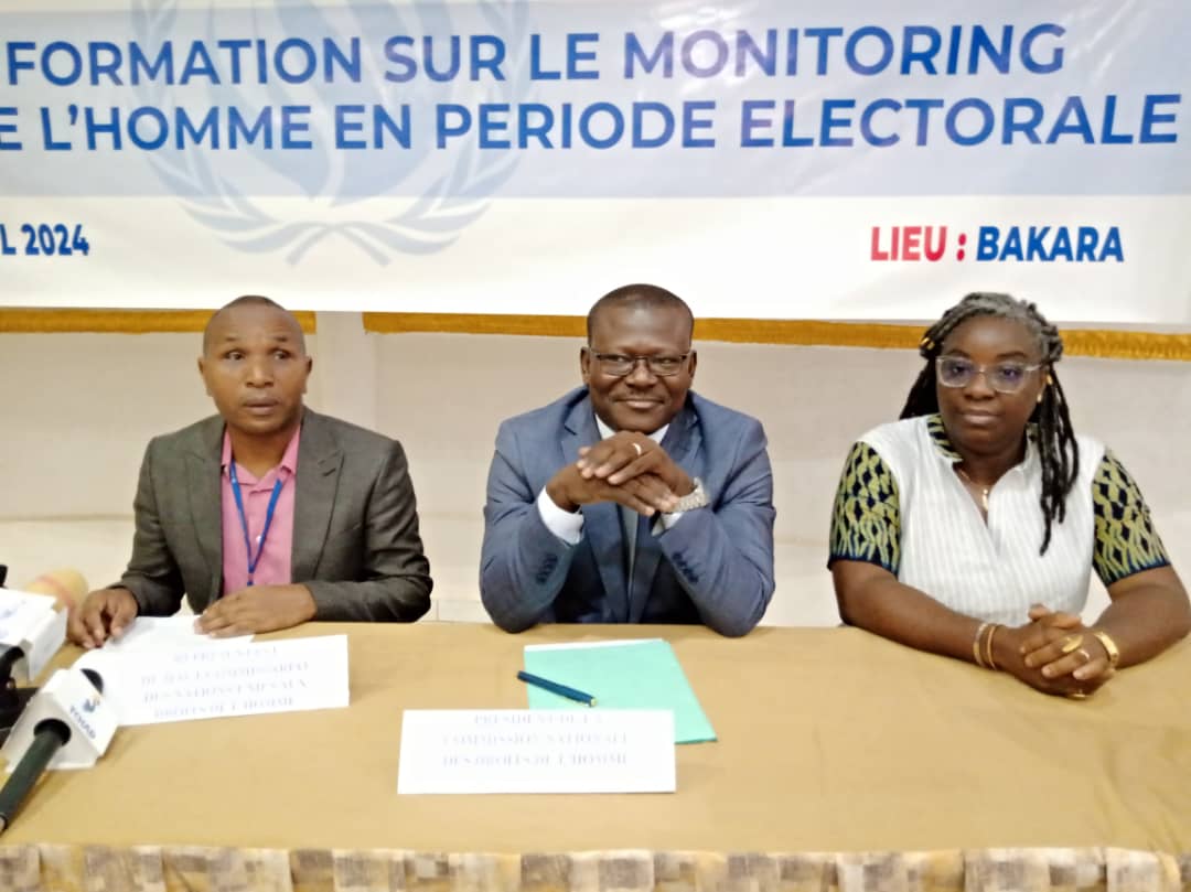 Tchad: le Hcdh forme les acteurs de la société civile sur le monitoring des droits de l'homme en période électorale 1