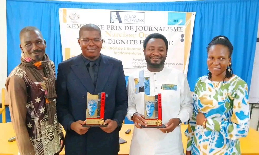 Prix Narcisse Ordjé pour la dignité humaine: deux journalistes récompensés 1