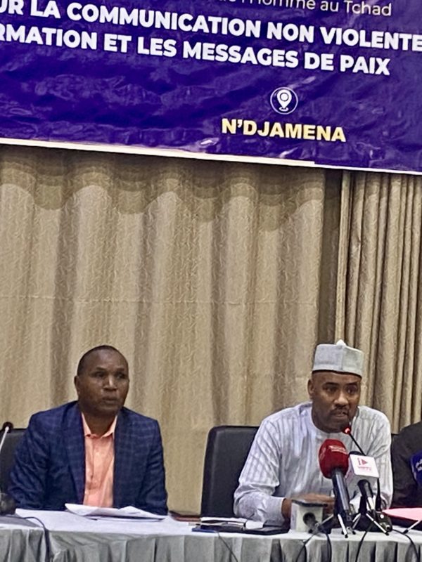 Ndjamena : des journalistes et jeunes leaders communautaires formés à la communication non violente