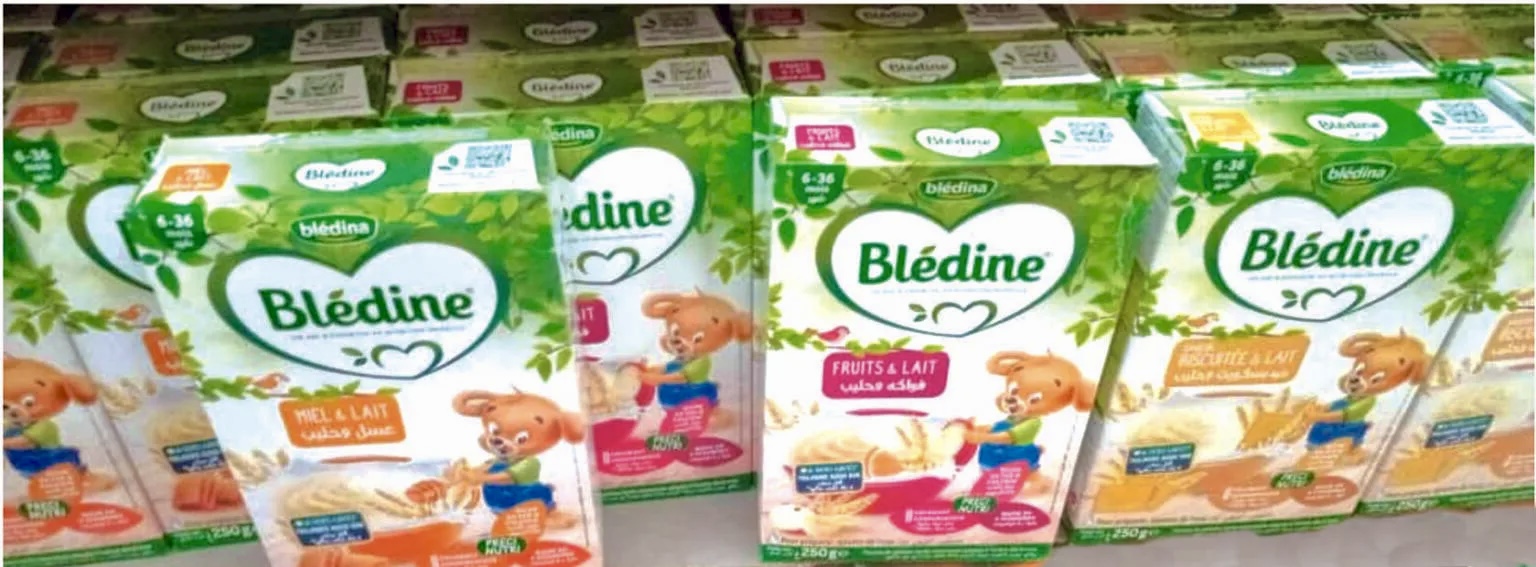 Alerte sanitaire  : Des céréales infantiles  Blédine contaminées et  impropres à la consommation 1
