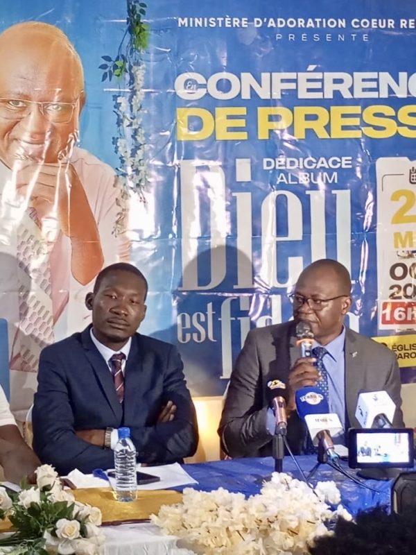 Le chantre Bindet Valery dévoile son deuxième album, « Dieu est fidèle »