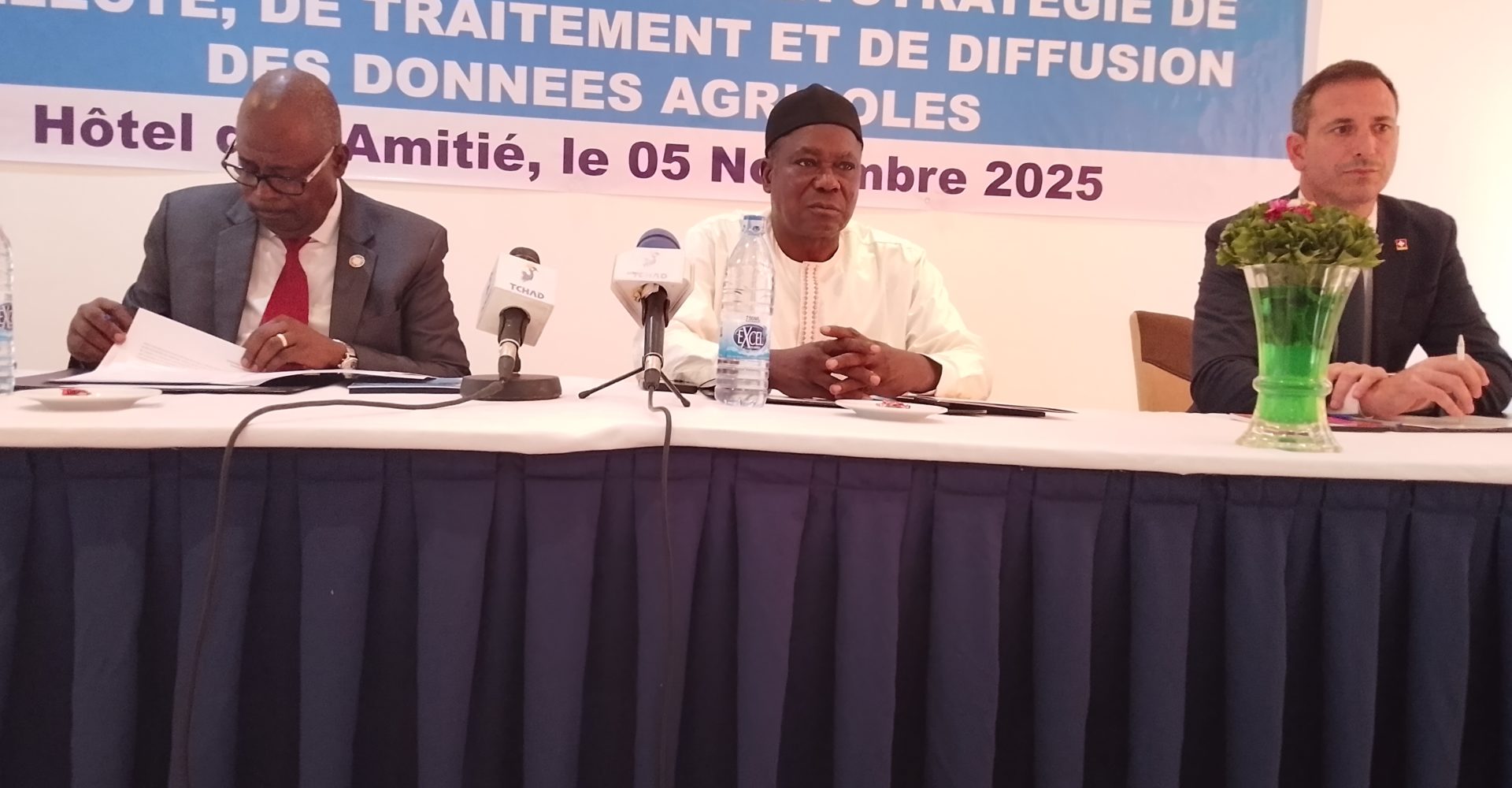 Tchad-Fao : la stratégie de collecte, de traitement et de diffusion des données agricoles en phase de validation 1