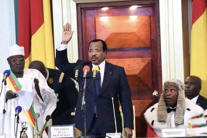 Cameroun : Paul Biya officiellement investi pour un nouveau septennat 1 Cameroun : Paul Biya officiellement investi pour un nouveau septennat 1